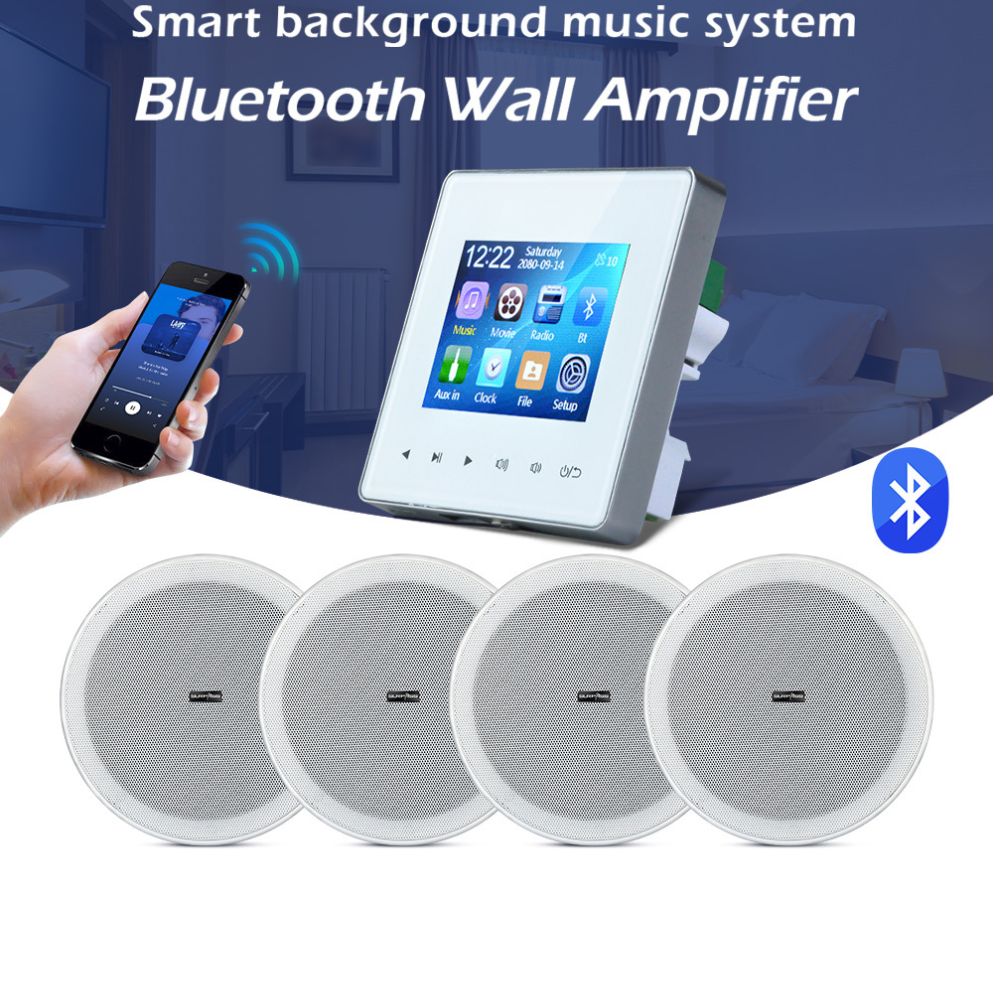 Hochwertiger Mini Bluetooth-kompatibler 2,8-Zoll-HD-Bildschirmverstärker