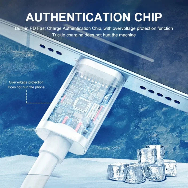 Premium PowerLink 20W Type C Ladekabel Smartphones, Apple iPhone, Samsung, iOS & Android