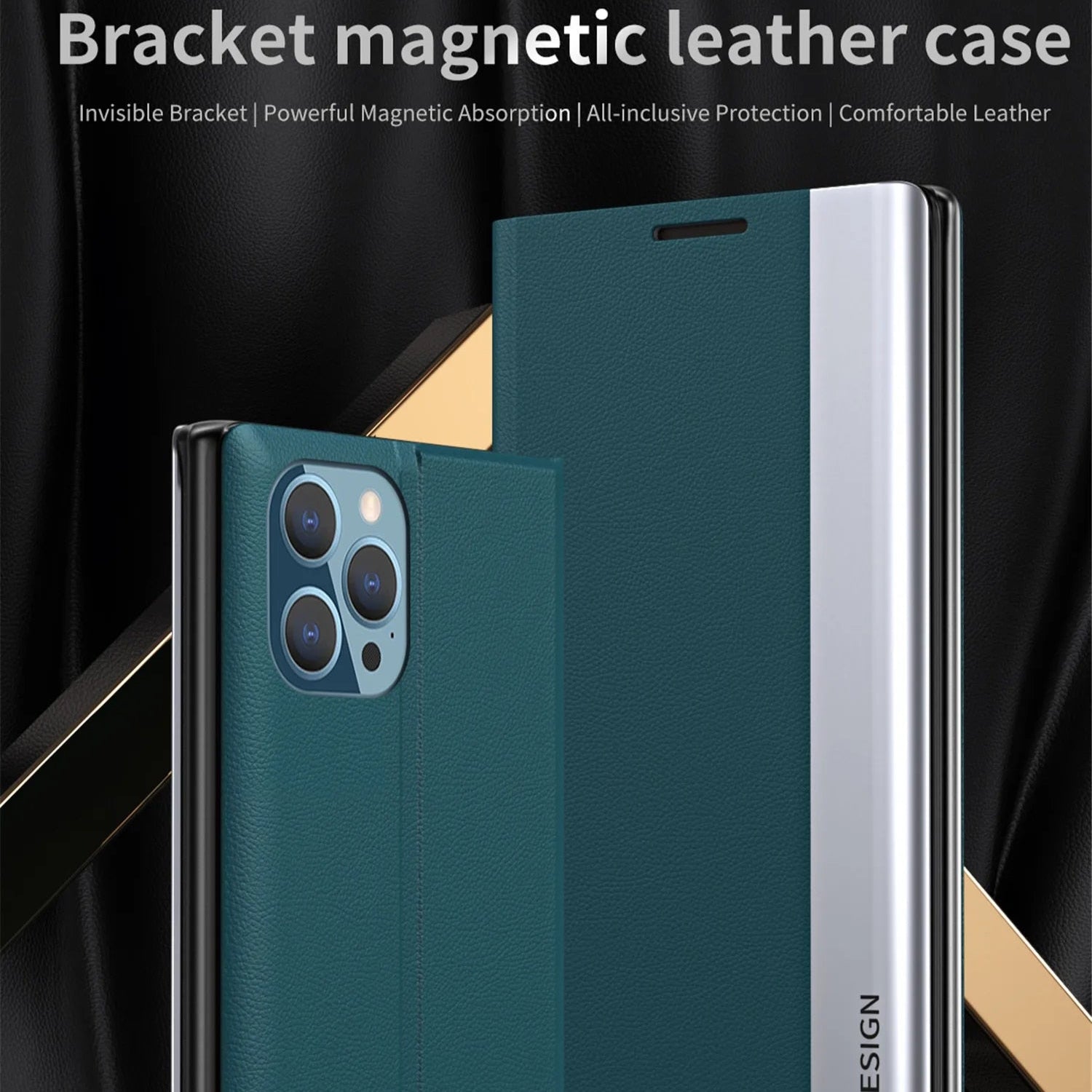 Premium Flip Hülle, MagSafe, Abdeckung, | Apple iPhone 14 13 11 15 Pro Max 12 Mini XS XR X SE 2020 6 6S 7 8 Plus - Stand Buch Cover Telefonhülle Magnetverschluss - Phone Heaven Zone