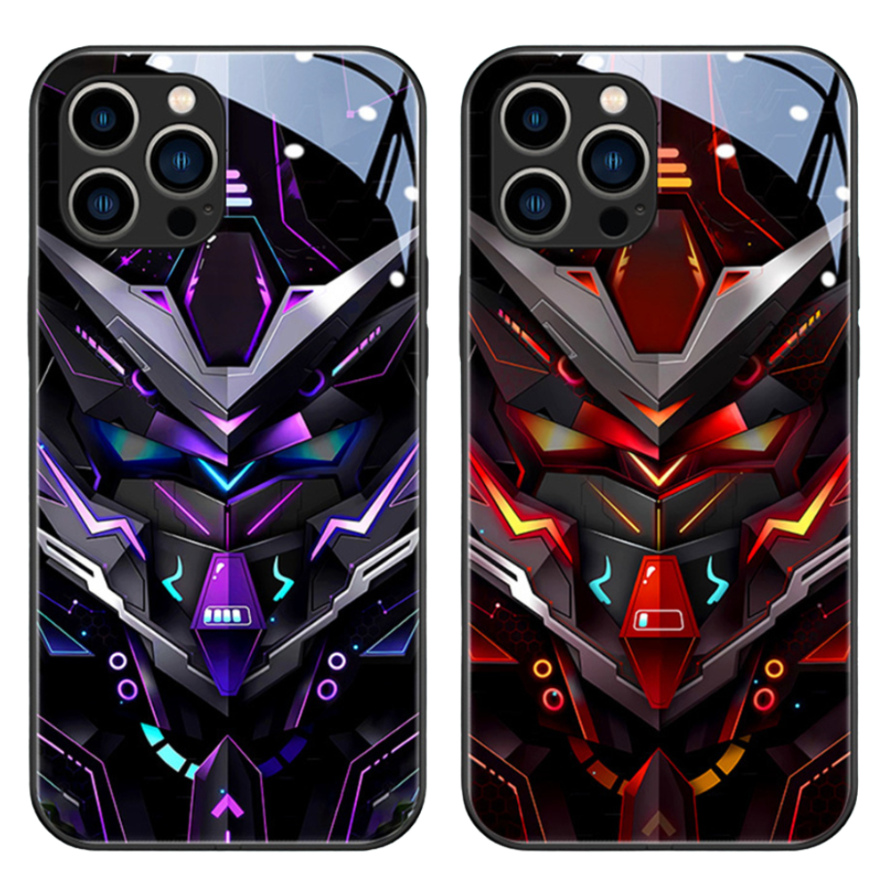 Luxus Ultra Dünne Apple iPhone LED Anruflicht Handyhülle