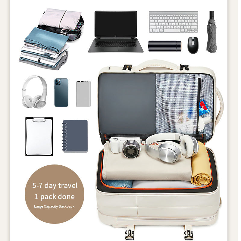 Premium Laptop-Rucksack Unisex Herren & Damen – Limited Edition Business Rucksack wasserdicht mit USB-Anschluss, erweiterbar, großer Stauraum, für MacBook & Laptop 13–17 Zoll – Arbeit, Uni, Reisen, Alltag