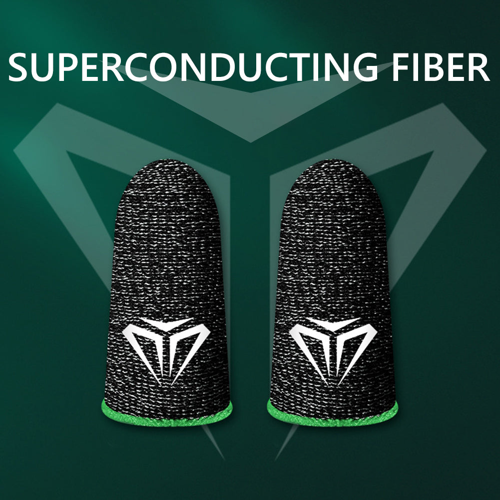 Premium 10 Stück Handy-Spiel Fingertip-Handschuhe für PUBG Gamer - Schweißfest, Rutschfest, Touchscreen Fingerhülsen