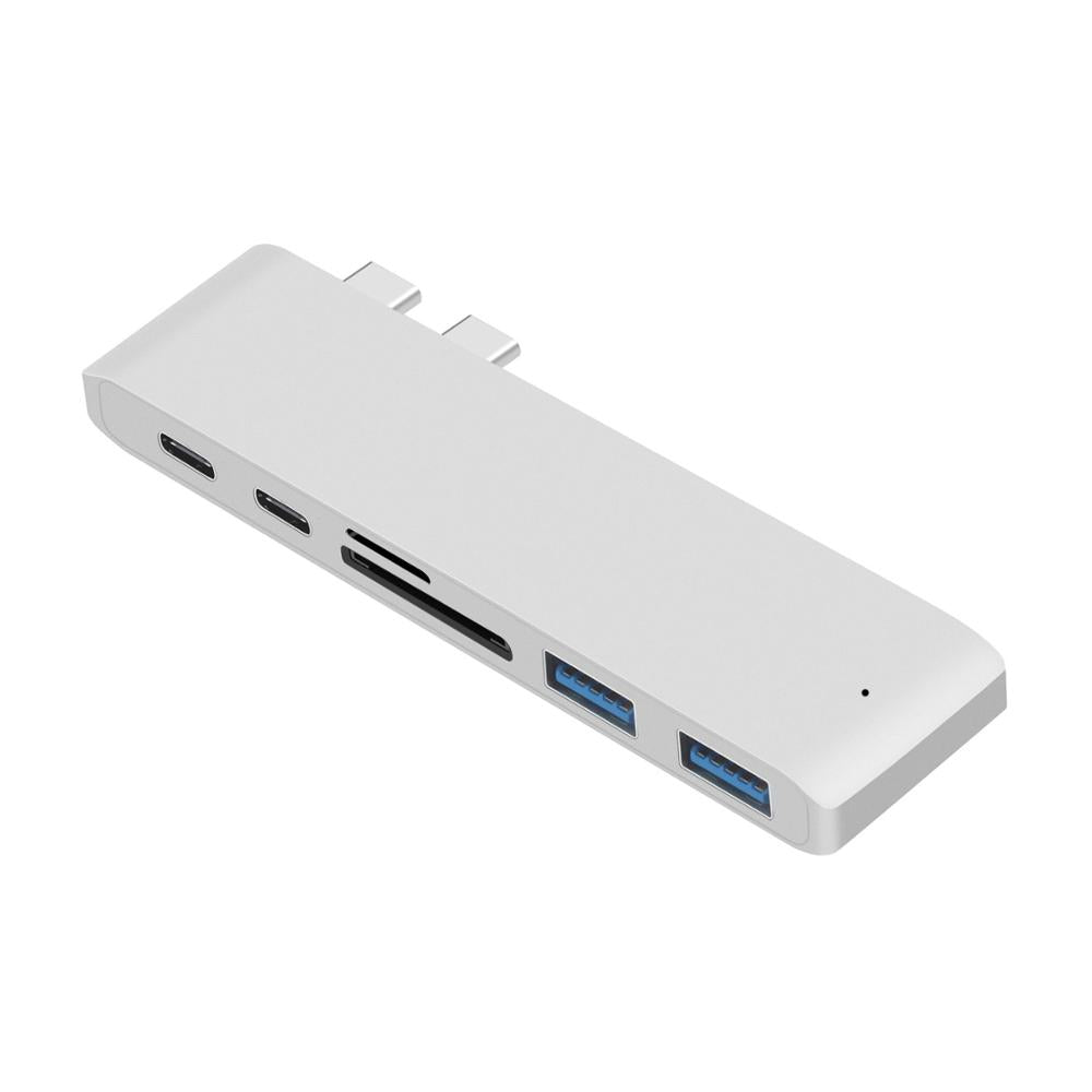 Premium USB-C Hub mit HDMI 4K Adapter & Thunderbolt 3: USB 3.1 Typ-C zu 3.0 Hub - Erweiterte Konnektivität für Macbook Air/Pro/M3/M2/M1: 16,14,13-inch | 2024/2023/2022/2020 Series Chips