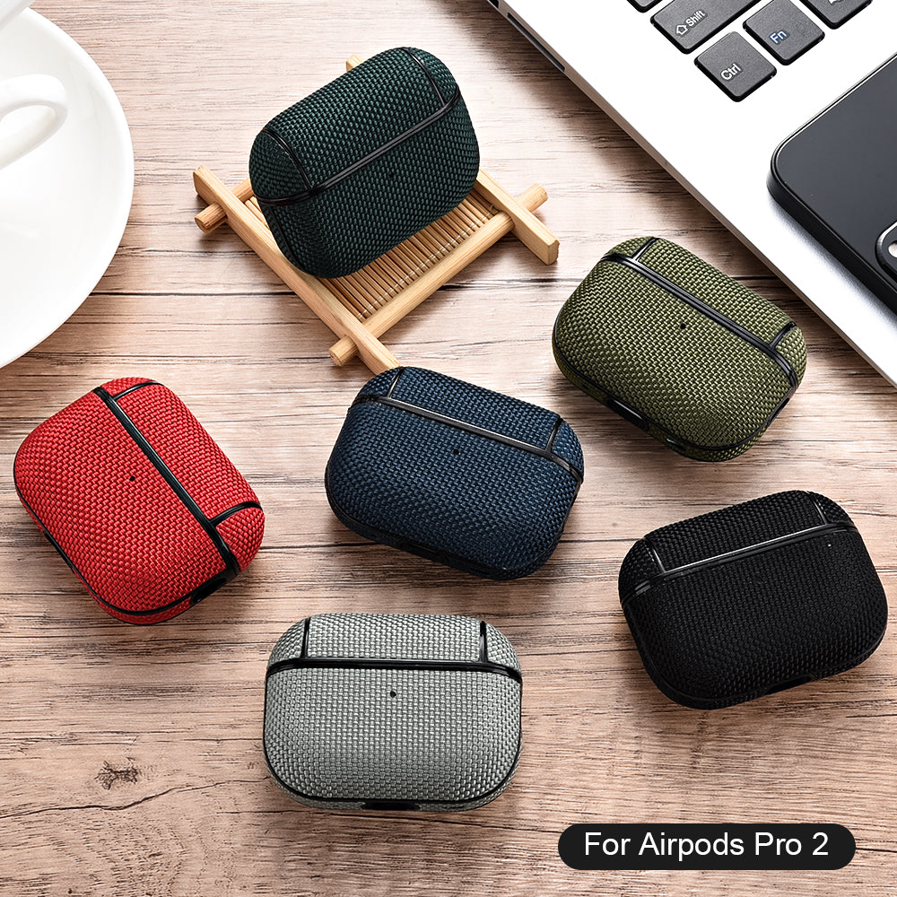 Premium MagSafe Nylon Kopfhörer-Hülle | Wasserdicht & Stoßfest | Für Apple AirPods Max/Pro 4/3/2/1 and Pro Series 2024/2022/2021/2019/2016 & USB-C Earbuds