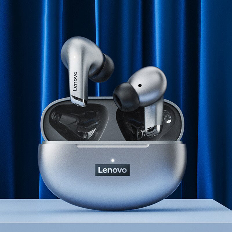 Neue Lenovo LP5 Drahtlose Hochwertiges Bluetooth-Ohrhörer: HiFi Musik Kopfhörer für Sport, Wasserdichtes Headset mit Mikrofon | Limitierte Auflage