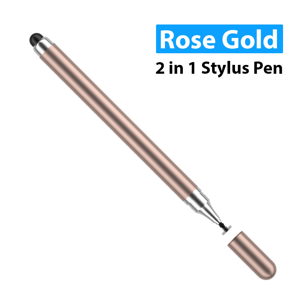 Premium Universal 2-in-1 Stylus for iPad/Pro/Air/Mini: 10/9/8/7/6/5/4/3 Series: Apple iOS & Android: Capacitive Touch Pen for iPad, Samsung, Xiaomi Tablet | Limited Edition