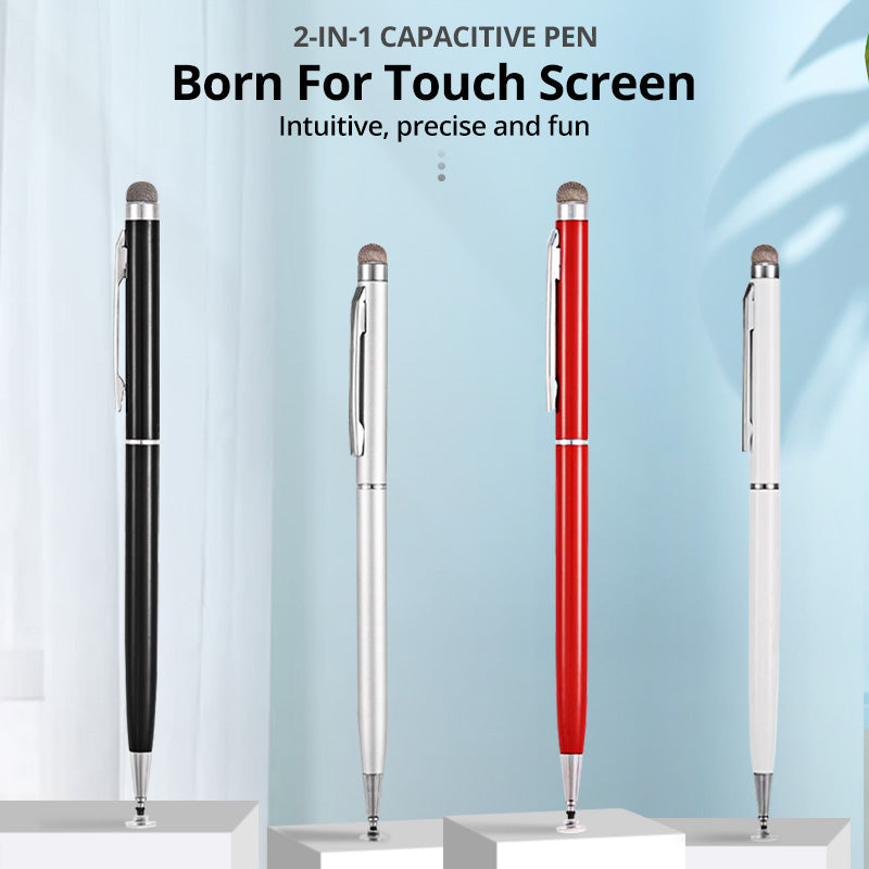 Premium Universal 2-in-1 Stift für iPad/Pro/Air/Mini: 10/9/8/7/6/5/4/3 Series: iOS & Android: Kapazitiver Touch-Pen für Zeichnungen auf iPad, Samsung, Xiaomi Tablets | Limitierte Auflage