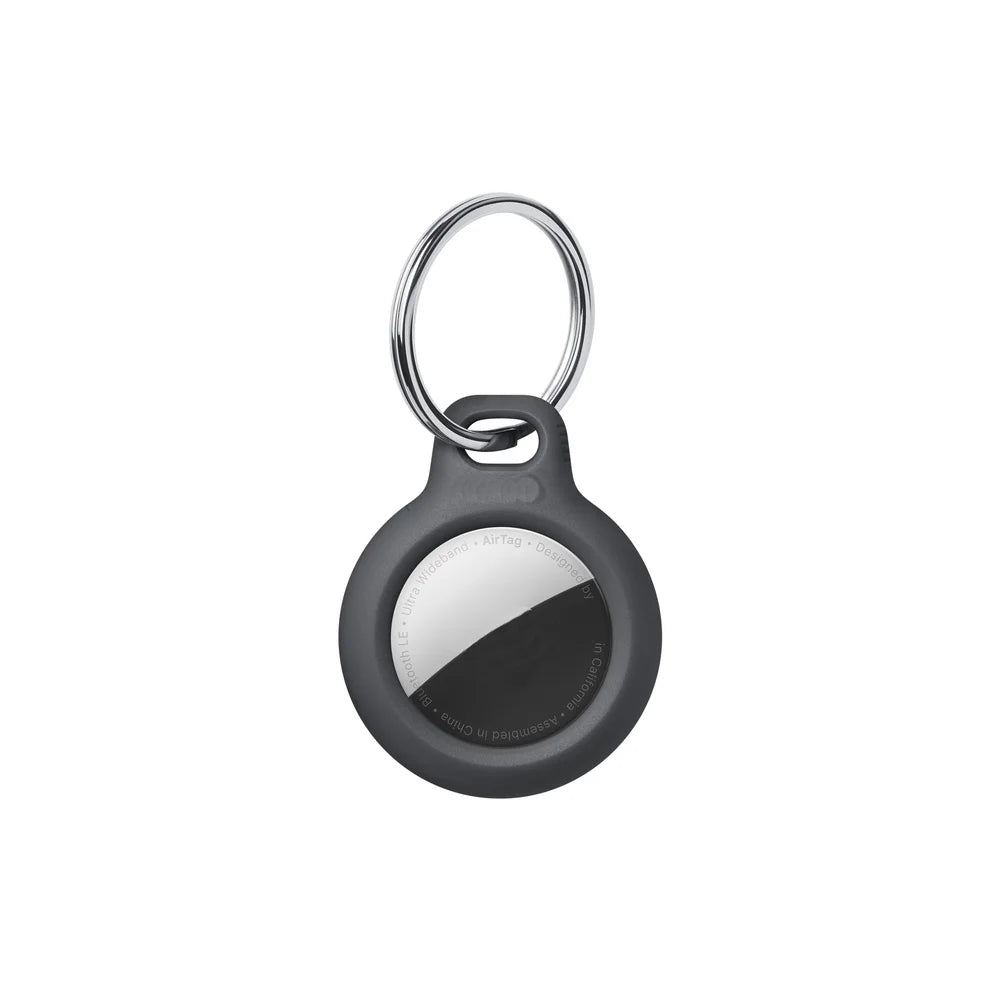 Premium™ AirTag protective case with silicone keychain