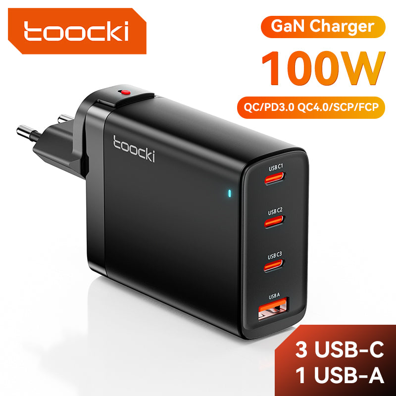 Hochwertiges 67W GAN USB C Ladegerät Schnellladegerät 65W QC 4.0 PD 3.0 45W USB C Typ C Schnellladegerät für Smartphones, Apple iPhone, Samsung, iOS &amp; Android MacBook