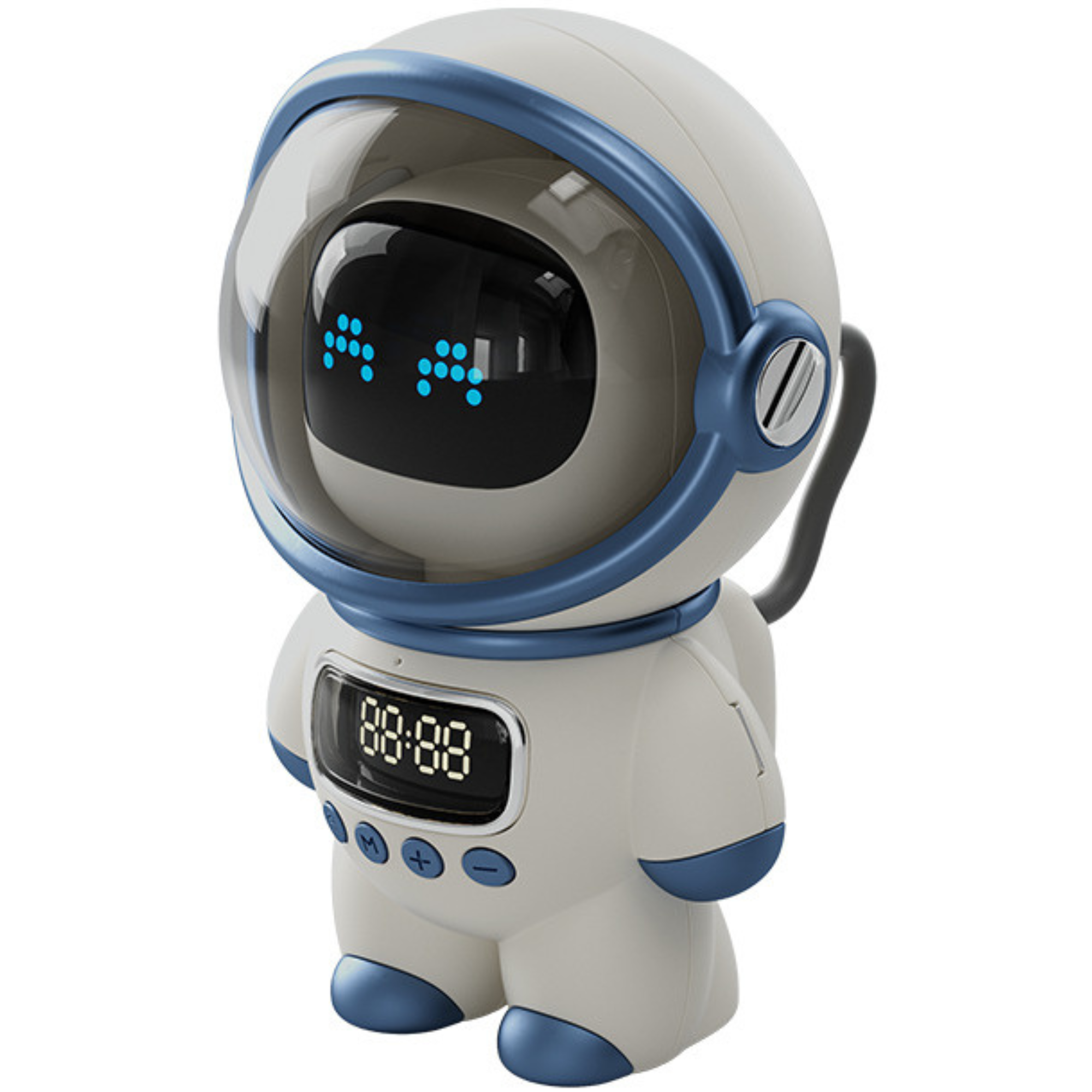 Premium Intelligenter Astronaut Bluetooth Lautsprecher | Kreativer Digitaler Smart Wecker FM Radio Elektronisches Schlaf