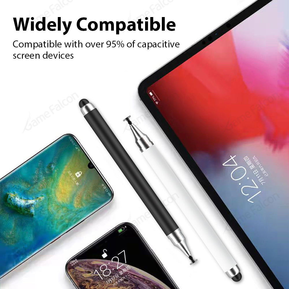 Premium Universal 2-in-1 Stift für iPad/Pro/Air/Mini: 10/9/8/7/6/5/4/3 Series: iOS & Android: Kapazitiver Touch-Pen für Zeichnungen auf iPad, Samsung, Xiaomi Tablets | Limitierte Auflage