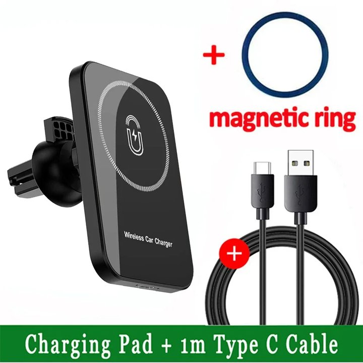 Premium 10000mAh Magnetische Drahtlose Power Bank mit PD Schnellaufladung | Tragbare Batteriequelle für Smartphones, Apple iPhone, Samsung, iOS & Android, Watch und Airpods