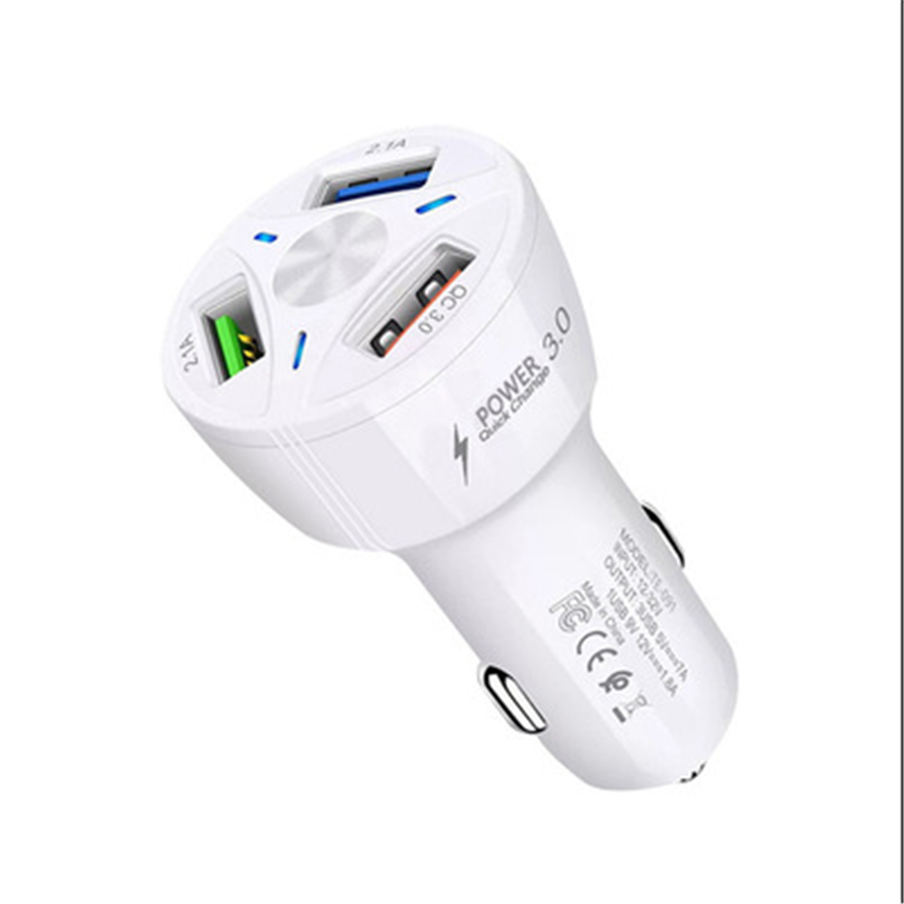 USB Type-C Car Charger & Multi-Port Cigarette Lighter Adapter | Premium Fast Charging for Smartphones, Apple iPhone, Samsung, iOS & Android Devices