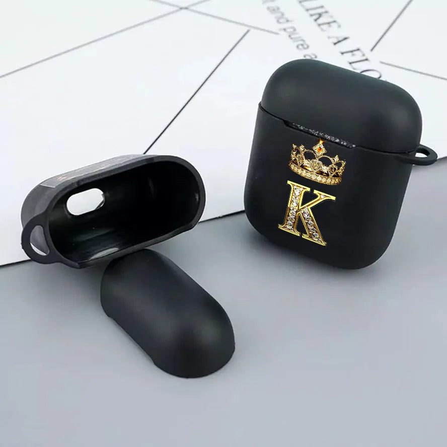 MagSafe AirPods Case Schutzhülle AirPods Pro 2/3/2/1 A–Z Bluetooth Kopfhörer-Cover Drahtlose Gehäuse Kopfhörer Box 