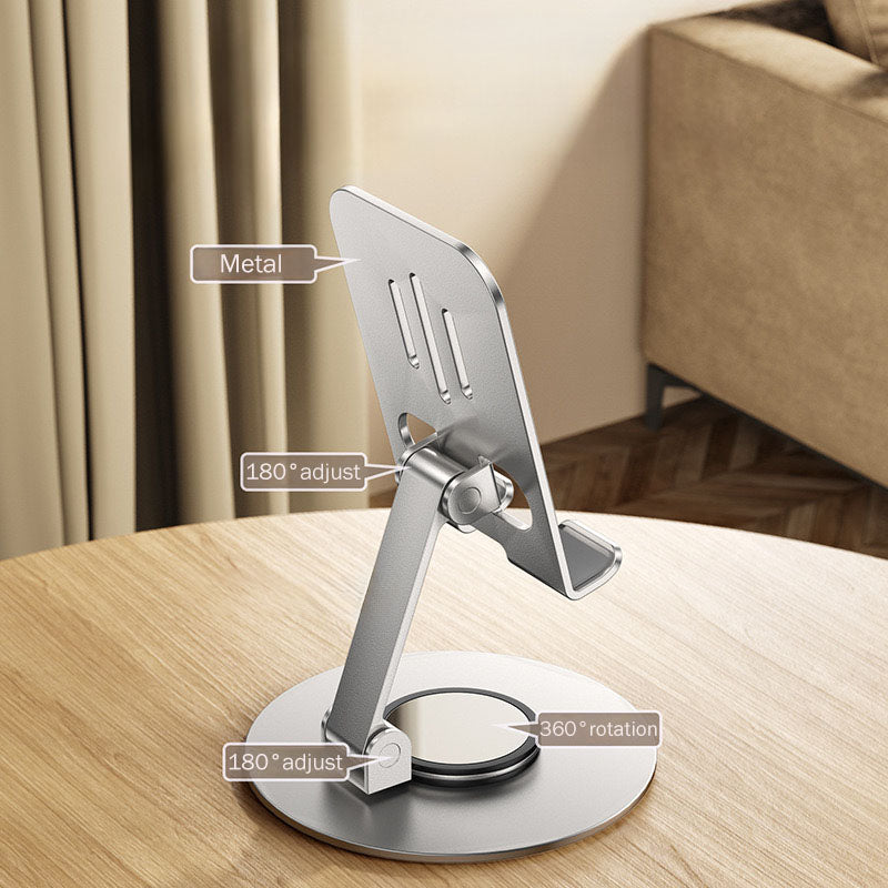 High-Quality Universal Stand: Tablet & Phone Holder for Apple iPad Pro 11, 10th, 10.2, 7th-9th Gen, Xiaomi, Samsung, Smartphones, Apple iPhone, Samsung, iOS & Android