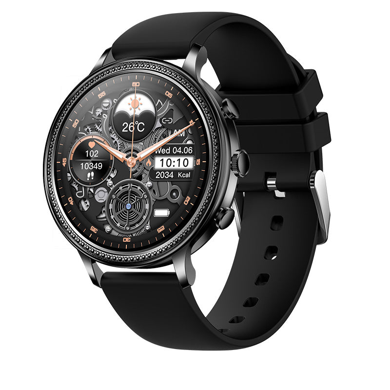 Luxury Lige Luxus Smartwatches für Frauen Bluetooth Anruf Telefon Gesundheitsmonitor Sport Smartwatch Geschenk | Limitierte 