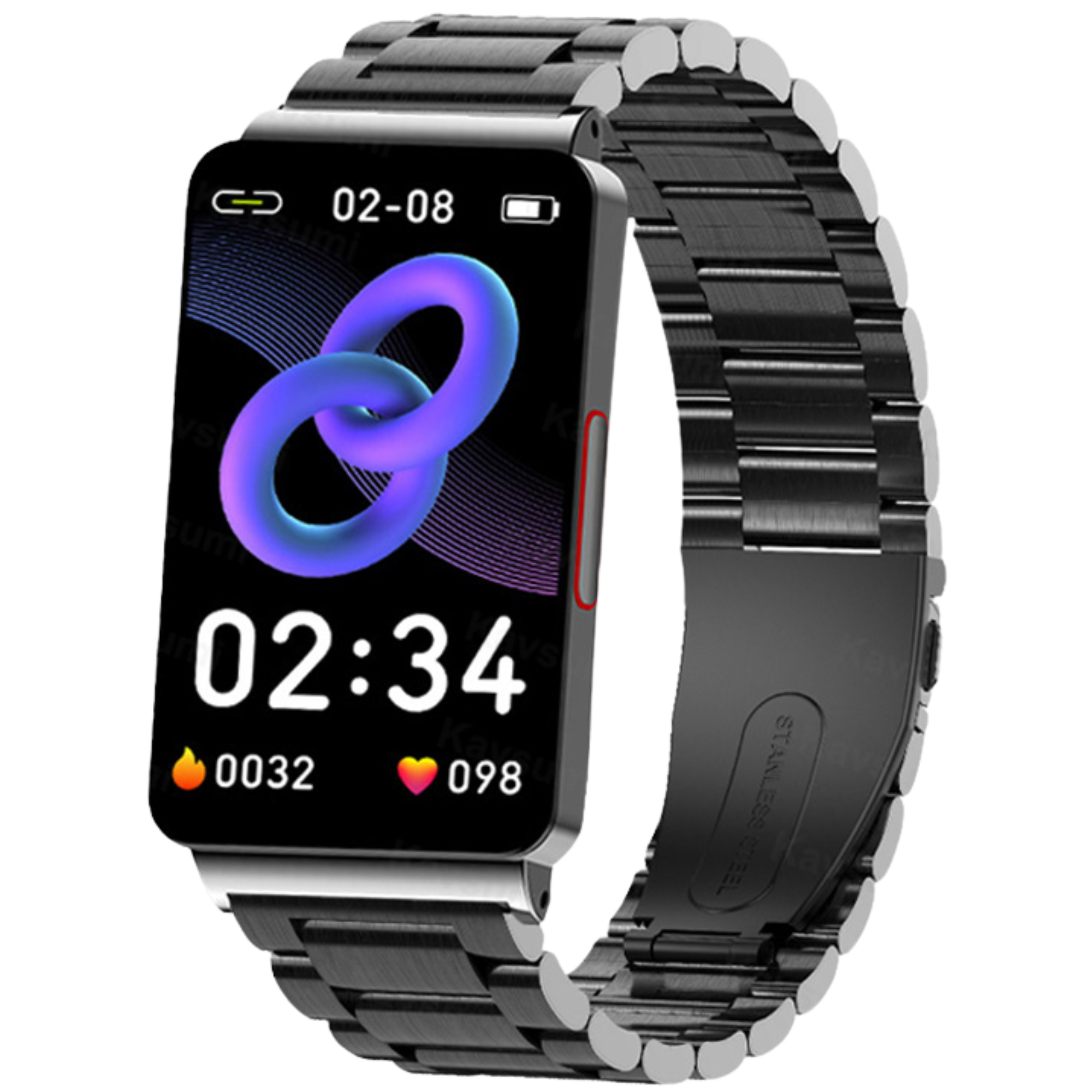 Luxus Smartwatch zur nicht-invasiven Blutzuckermessung: EKG, PPG, Herzfrequenz, HRV | Gesundheitsmarke, Fitness Tracker für