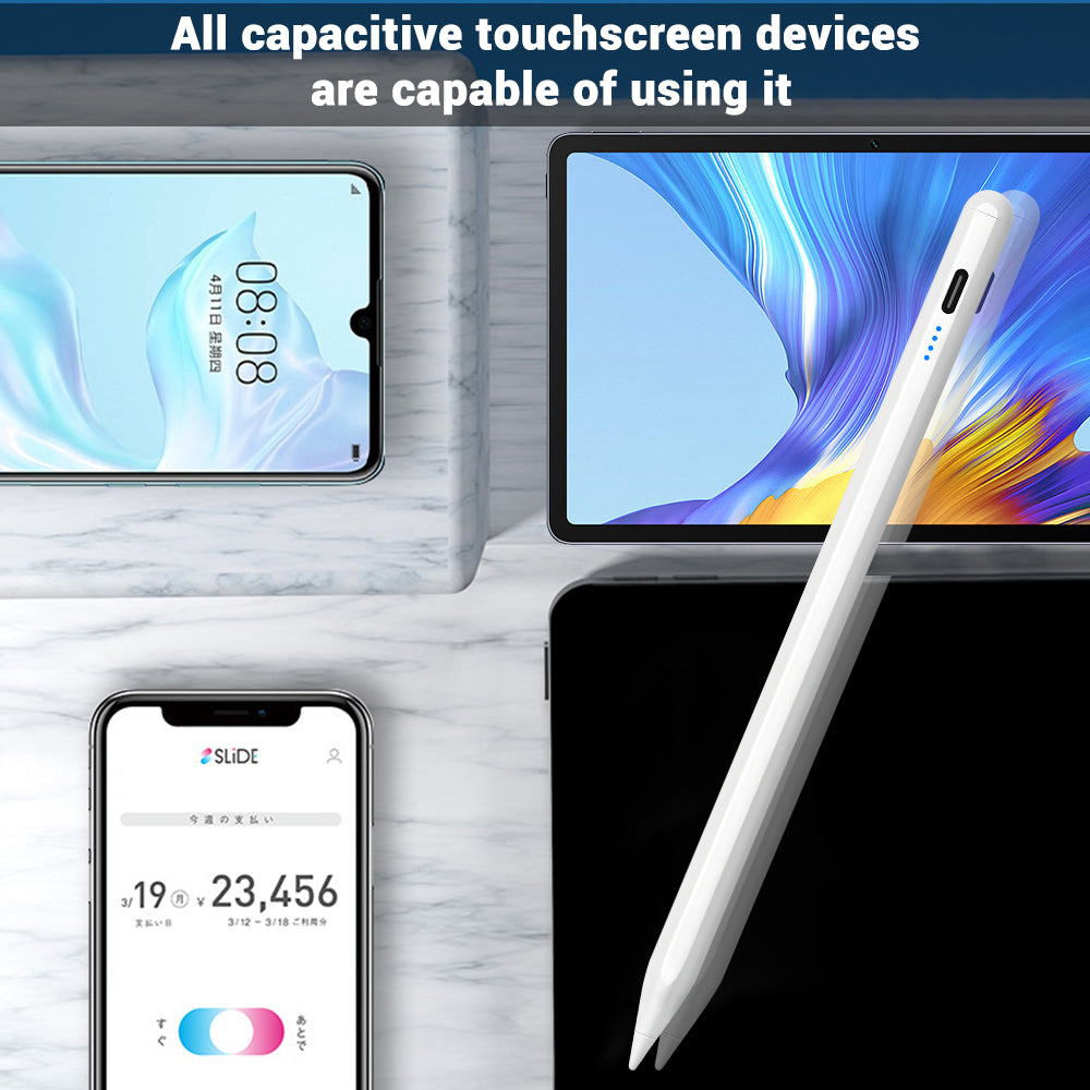 Premium Stylus für Touchscreens: iPad/Pro/Air/Mini: 10/9/8/7/6/5/4/3 Series: MacBook, Android, Tablet-Stift mit Power-Display | Kompatibel mit iPad | Limitierte Auflage