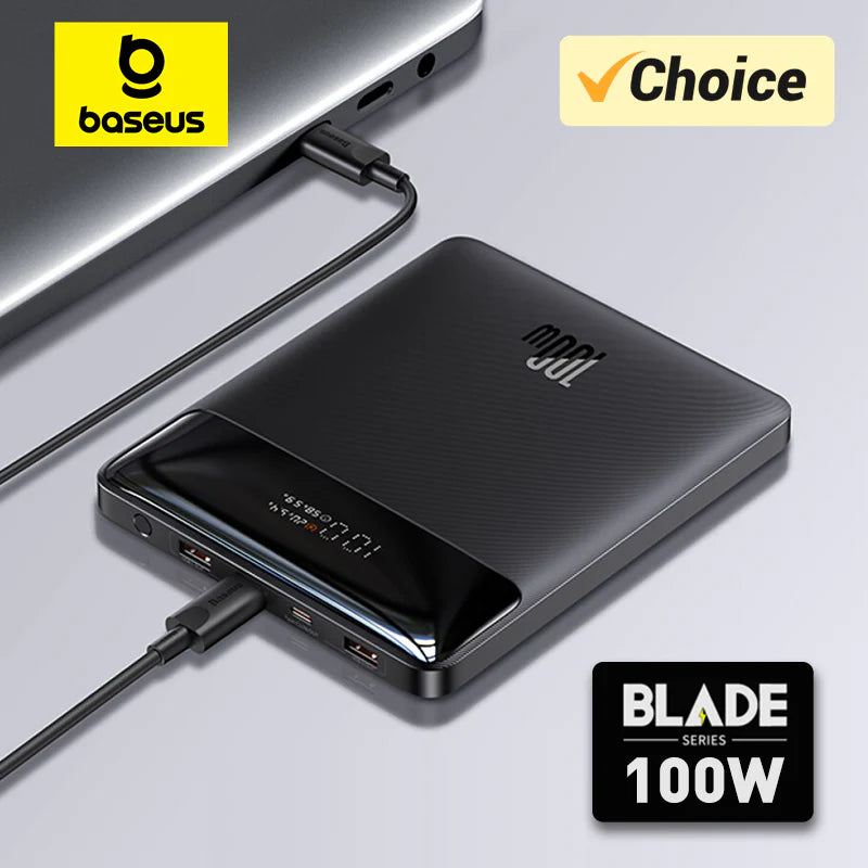 Premium 20000mAh Power Bank – Typ C PD Schnellladung, tragbares externes Ladegerät für Notebooks, Laptop, MacBook,