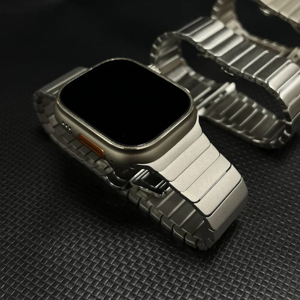 Titanium strap for Luxury Apple Watch 2 49mm 9 8 7 5 4 SE 6 