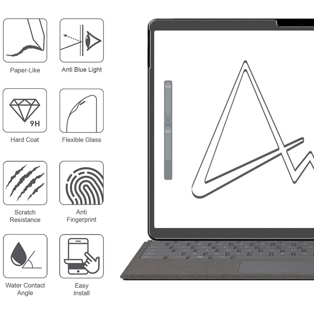 Hochwertiges 11-Zoll Bluetooth-Tastatur mit Hintergrundbeleuchtung | Premium-Tastaturabdeckung für iPad/Pro/Air/Mini: 10/9/8/7/6/5/4/3 Series Schutzhülle