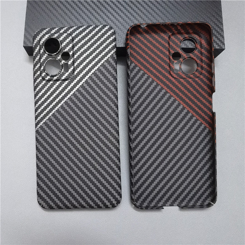 Luxury Ultra-Thin Carbon Fiber Matte Case for Apple iPhone 16/15/14/13/12 Pro Max Plus Mini | Shockproof Hard-PC Cover with Anti-Scratch & Anti-Fingerprint Protection