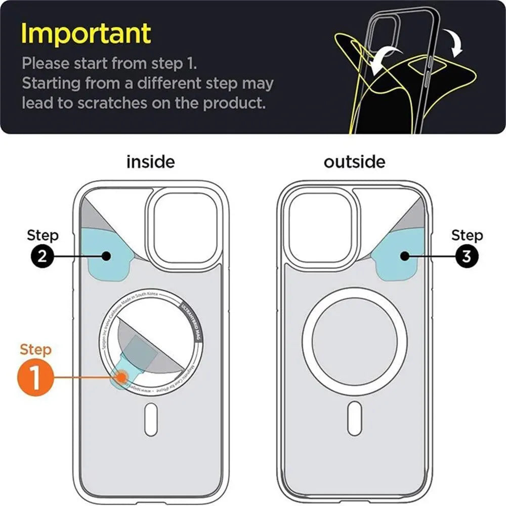 Transparent Magnetic Magsafe For Apple iPhone 16/15/14/13/12 Pro Max Plus Mini  Case | Clear Transparent Case, Wireless Charging, Dustproof, Water-Resistant & Enhanced Camera Protection