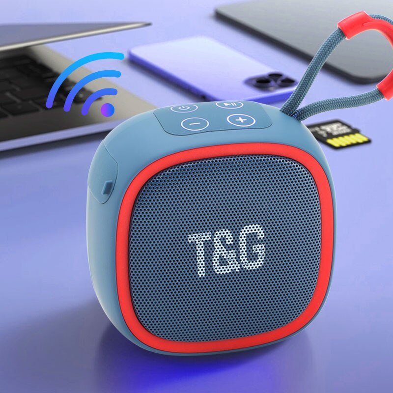 Hochwertiger T&G Mini-Bluetooth-Lautsprecher: Tragbar, Drahtlos, Outdoor-Sport Audio, Stereo, TF- & FM-Kartenunterstützung