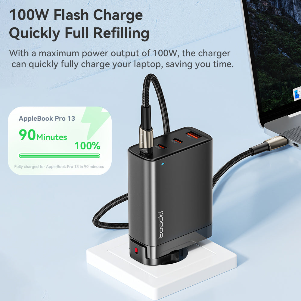 Hochwertiges 67W GAN USB C Ladegerät Schnellladegerät 65W QC 4.0 PD 3.0 45W USB C Typ C Schnellladegerät für Smartphones, Apple iPhone, Samsung, iOS &amp; Android MacBook