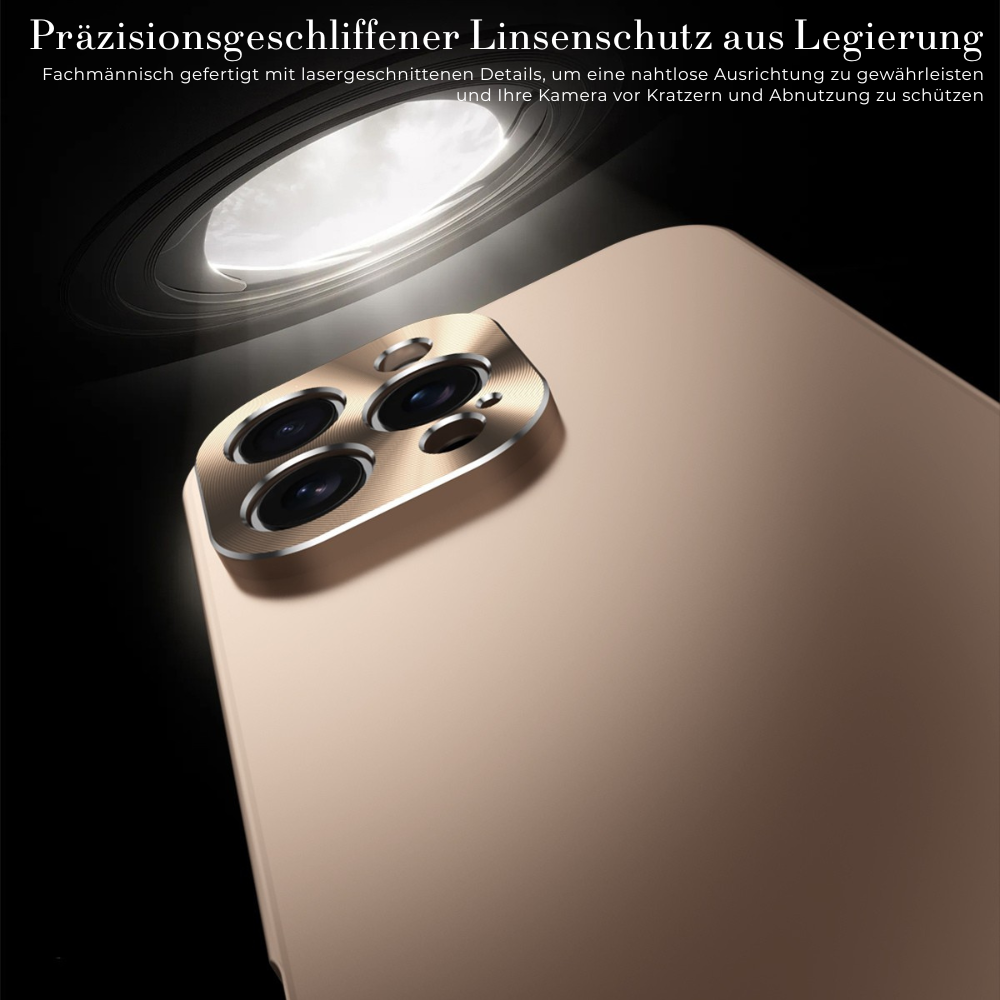 Luxury Shockproof Magnetic Phone Case - Slim Aluminum Frame with Full Lens Protection, Wireless Charging Compatible