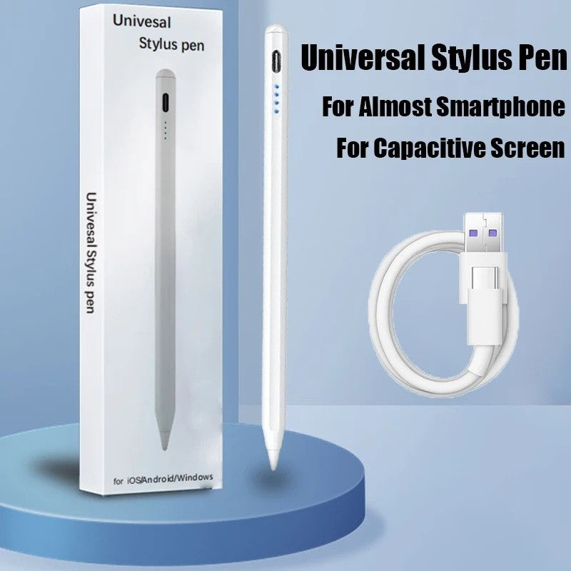 Premium Universal-Stylus: Touchstift für iPad/Pro/Air/Mini: 10/9/8/7/6/5/4/3 Series: Tablet, Laptop & Handy, kompatibel mit Apple iPhone, MacBook, iPad, Xiaomi, Huawei, iOS, Android & Windows - Präziser Eingabestift