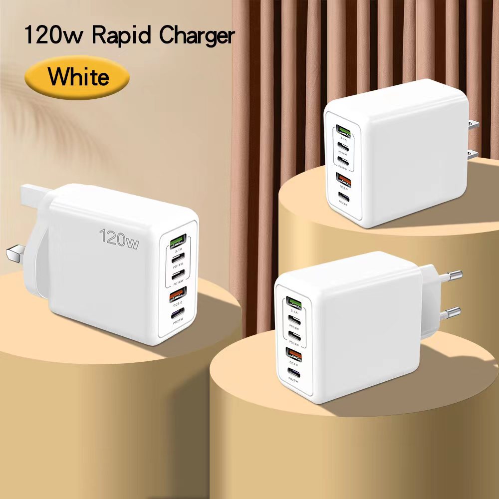 Premium 100W GaN USB Type C Charger Battery PD QC Fast Charging 4.0 3.0, Type C Quick Charge for Smartphones, Apple iPhone, Samsung, iOS & Android, iOS, Android, Samsung, Xiaomi, MacBook, Laptop