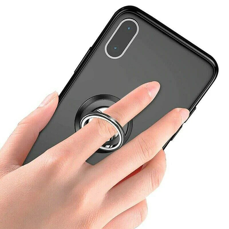 Luxuriöser Magnetischer Finger Ring Handyhalter | Universeller Drehbarer Smartphone Ständer Griff für Apple iPhone,