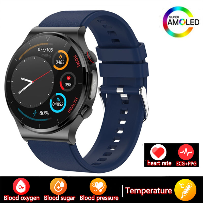 Premium Exclusive Smartwatch: Ideal for Sport, Business & Lifestyle | ECG, AMOLED HD, Bluetooth, GPS, Heart Rate | Limited Edition