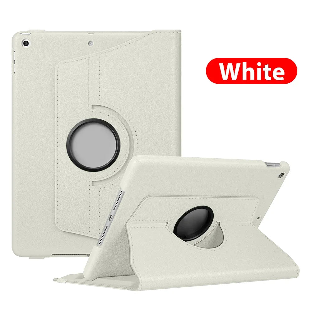 Premium iPad Smart Cover - Stilvolle und funktionale 360° drehbare Leder-Tablet-Hülle