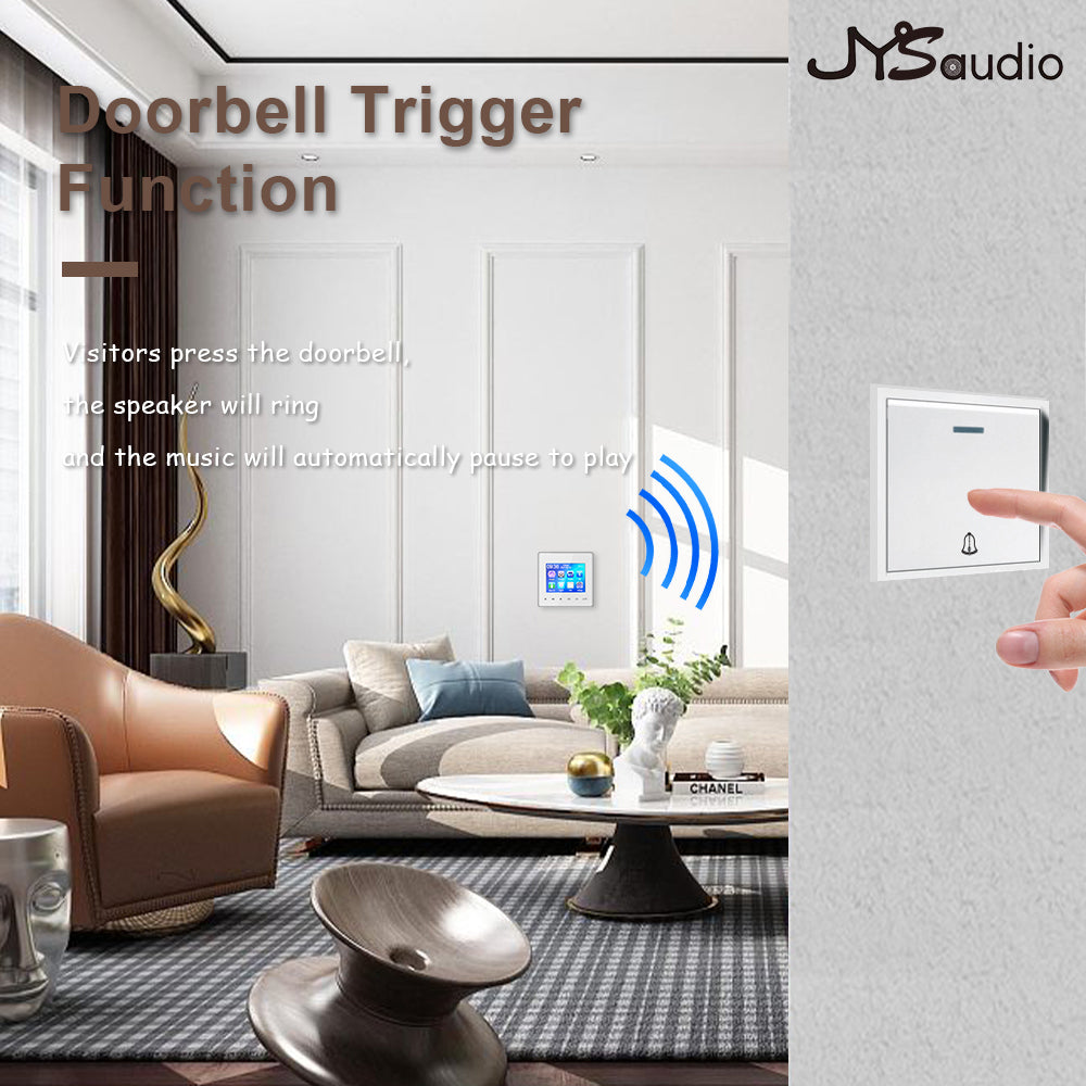 Hochwertiger Mini Bluetooth-kompatibler 2,8-Zoll-HD-Bildschirmverstärker