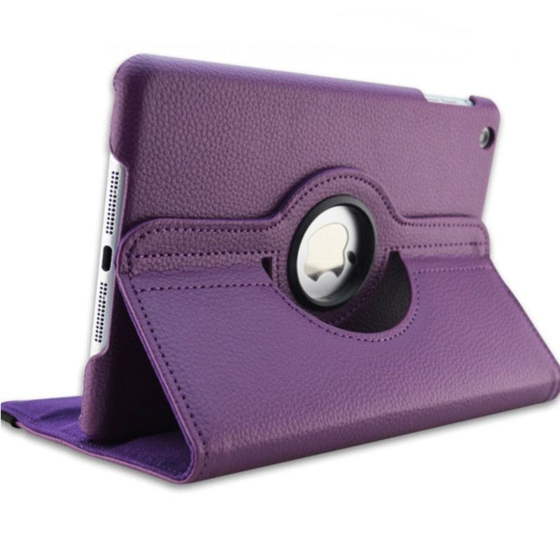 Premium iPad Smart Cover - Stilvolle und funktionale 360° drehbare Leder-Tablet-Hülle